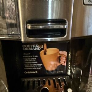 Cuisinart Silver and Black Coffee on Demand Brewer